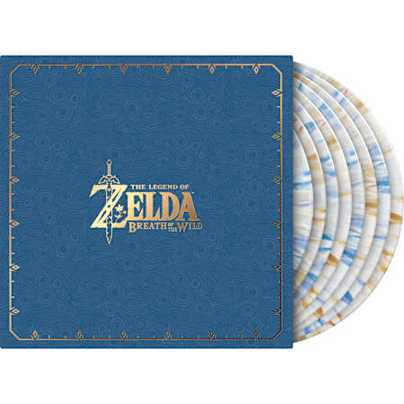 ゼルダの伝説 レコード 3LP ブルーヴァイナル The Legend of Zelda: Breath of the Wild (Limited Edition Deluxe